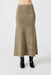 MELANGE KNIT MIDI SKIRT | PEBBLE - THIRD FORM