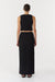 METROPOLIS TAILORED MAXI SKIRT | BLACK - THIRD FORM