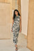 THIRD FORM MIRAGE BIAS TANK DRESS | ZEBRA