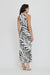 THIRD FORM MIRAGE BIAS TANK DRESS | ZEBRA