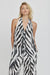 MIRAGE CASCADING TOP | ZEBRA - THIRD FORM