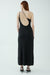 THIRD FORM MODE ONE SHOULDER BACK OUT MAXI | WASHED BLACK | FINAL SALE