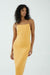 THIRD FORM MODE STRAIGHT NECK MAXI | MARIGOLD