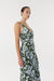 THIRD FORM MODERN MUSE BIAS MIDI DRESS | OLIVE SHADOW
