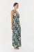 THIRD FORM MODERN MUSE BIAS MIDI DRESS | OLIVE SHADOW