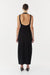 THIRD FORM MOMENTUM OPEN BACK MAXI DRESS | BLACK