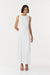 MOMENTUM OPEN BACK MAXI DRESS | WHITE - THIRD FORM