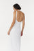 MOMENTUM OPEN BACK MAXI DRESS | WHITE - THIRD FORM