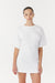 MOMENTUM TEE MINI DRESS | WHITE - THIRD FORM