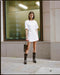 MOMENTUM TEE MINI DRESS | WHITE - THIRD FORM