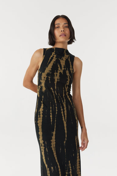 NEBULAR MAXI DRESS | TIE DYE - THIRD FORM