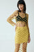 THIRD FORM NET LS TOP | MELLOW YELLOW