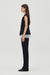 THIRD FORM NOCTURNE LACE TRIM VEST | NOIR