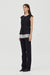 THIRD FORM NOCTURNE LACE TRIM VEST | NOIR