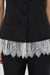 THIRD FORM NOCTURNE LACE TRIM VEST | NOIR