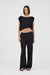 OASIS RELAXED PANTS | BLACK - THIRD FORM