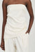 OBSCURA PINSTRIPE STRAPLESS TOP | CREMA STRIPE - THIRD FORM