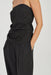 OBSCURA PINSTRIPE STRAPLESS TOP | SOOT STRIPE - THIRD FORM