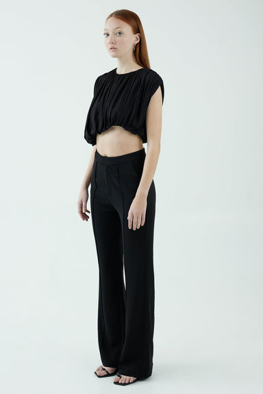 THIRD FORM OVERFLOW TAILORED TROUSER | BLACK