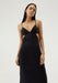 THIRD FORM PAISLEY BIAS TRIANGLE MIDI | BLACK