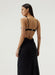 THIRD FORM PAISLEY BIAS TRIANGLE MIDI | BLACK
