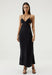 THIRD FORM PAISLEY BIAS TRIANGLE MIDI | BLACK