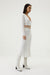 THIRD FORM PAISLEY WRAP BLOUSE | WHITE