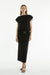 THIRD FORM PARADIGM BELTED MAXI DRESS | BLACK