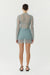 THIRD FORM PEER THROUGH KNIT MINI DRESS | FLINT