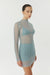 THIRD FORM PEER THROUGH KNIT MINI DRESS | FLINT