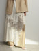 PINSTRIPE TAILORED PANT | LATTE PINSTRIPE - THIRD FORM