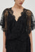 POETRY DRAPED LACE DRESS | SMOKE - THIRD FORM