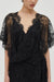 THIRD FORM POETRY DRAPED LACE DRESS | SMOKE