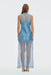 THIRD FORM Poetry Lace Drawn In Maxi | Ashblue