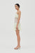 POETRY LACE MINI DRESS | LEMONADE - THIRD FORM
