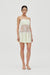POETRY LACE MINI DRESS | LEMONADE - THIRD FORM