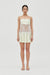 POETRY LACE MINI DRESS | LEMONADE - THIRD FORM