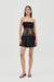 POETRY LACE MINI DRESS | SMOKE - THIRD FORM