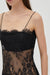 POETRY LACE MINI DRESS | SMOKE - THIRD FORM