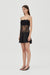 THIRD FORM POETRY LACE MINI DRESS | SMOKE