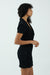 THIRD FORM POPCORN MINI SHIRT DRESS | BLACK