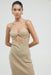 THIRD FORM PRESSED PETALS DIAMOND CUT SLIP | ALMOND
