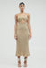 THIRD FORM PRESSED PETALS DIAMOND CUT SLIP | ALMOND
