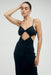 PRESSED PETALS DIAMOND CUT SLIP | BLACK - THIRD FORM