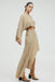 THIRD FORM PRESSED PETALS FREE FLOW SKIRT | ALMOND