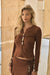 PRISM BLOUSE | ESPRESSO - THIRD FORM