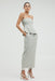 THIRD FORM PROTOCOL PANELLED BODICE | SHALE