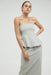 THIRD FORM PROTOCOL PANELLED BODICE | SHALE