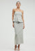 THIRD FORM PROTOCOL PANELLED BODICE | SHALE