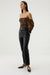 THIRD FORM PU JEAN | BLACK